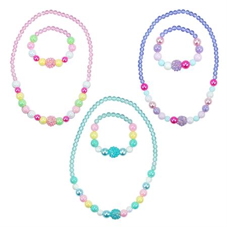 Pink Poppy Pastel Dream braclet & necklace set