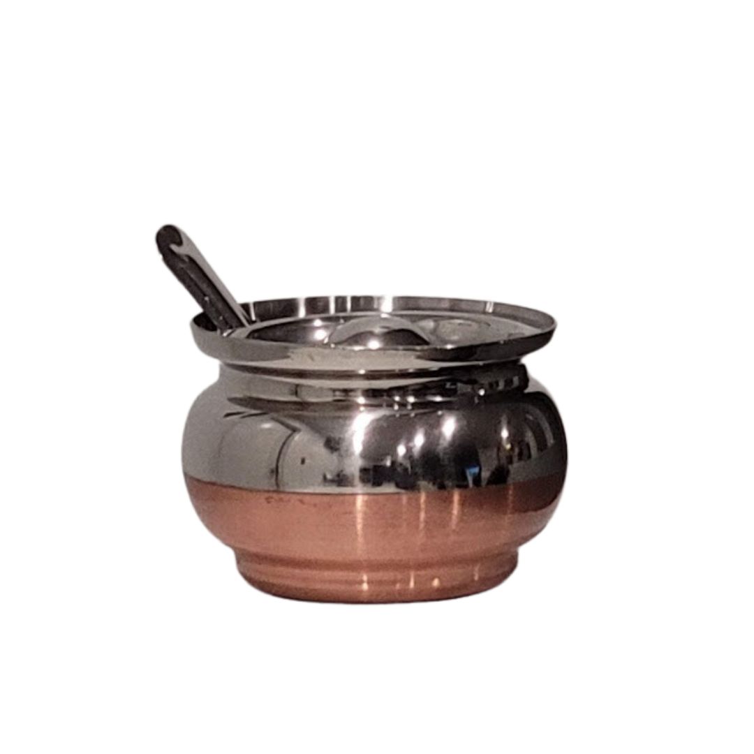 COPPER GHEE POT SIZE 0