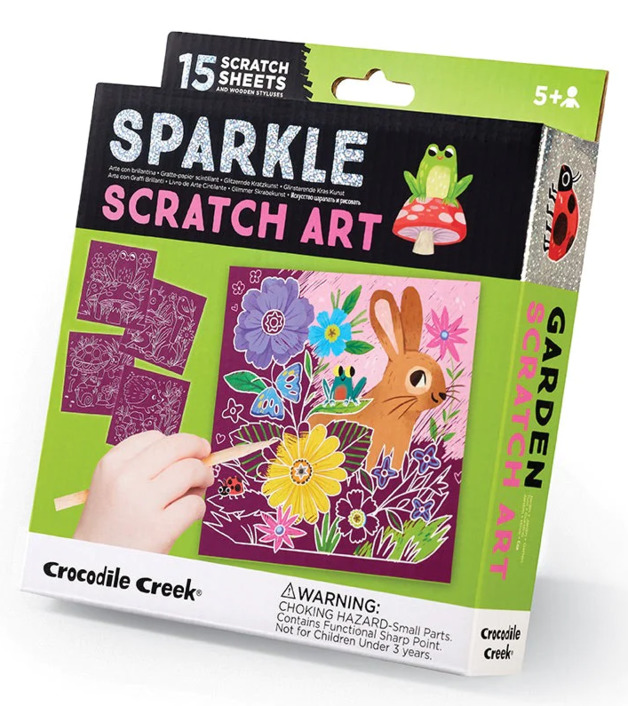 Sparkle Scratch Art