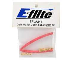 Gold Bullet Conn Set, 3.5mm (3)