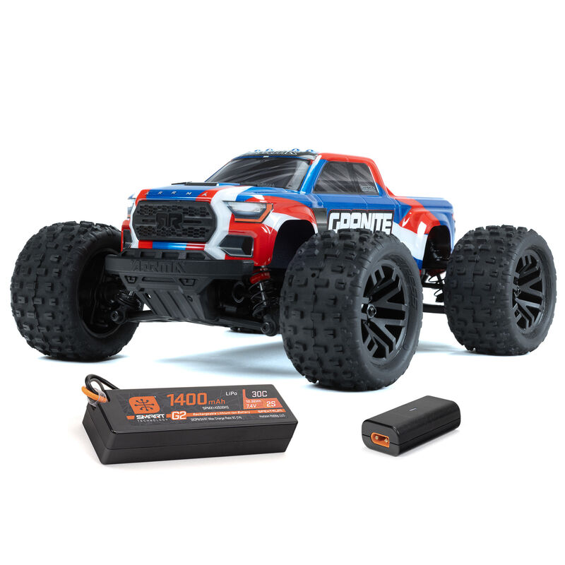 Horizon Hobby Arrma 1/18 Granite Grom Mega 380 Brushed - Blue