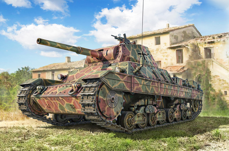 Italeri 1:35 Carro Armato P40 Italian Heavy Tank