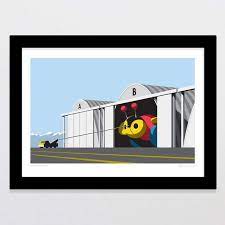 Birthday Card - Secret Hangar - G Jones