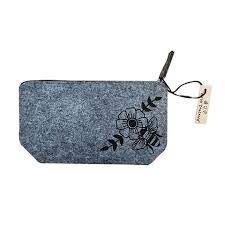 Cosmetic Felt Bag - Bee