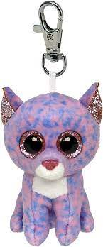 TY Beanie Boo's Cassidy - Lavender Cat Clip