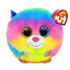 TY Beanie Balls Gizmo - Rainbow Cat  Ball
