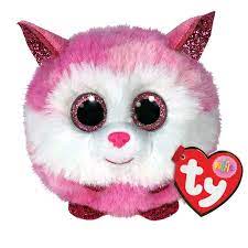 TY Beanie Balls Princess - Pink Husky Ball