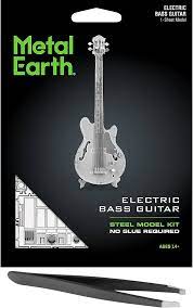 Metal Earth Electric Bass Guitar