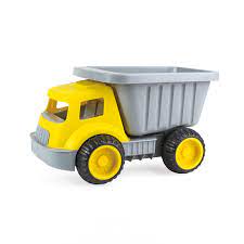 Hape: Load & Tote Dump Truck - Yellow