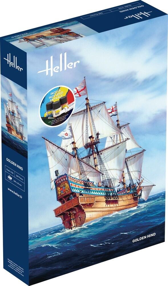 Heller 1/96 Golden Hind