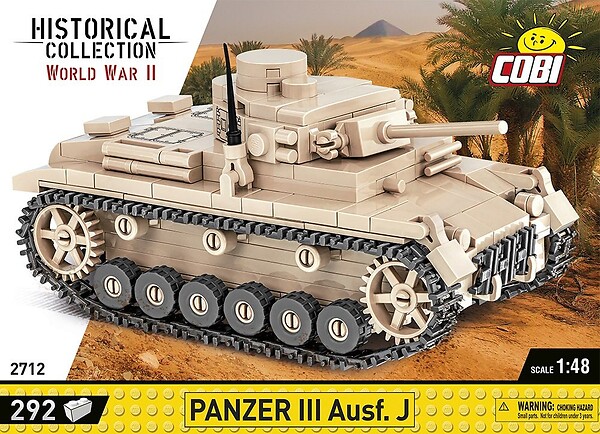 Cobi HC WW11/2712/PANZER/AUSF J 292 PCS