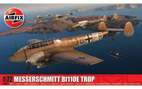 Airfix 1:72 Messerschmitt Bf110E Trop