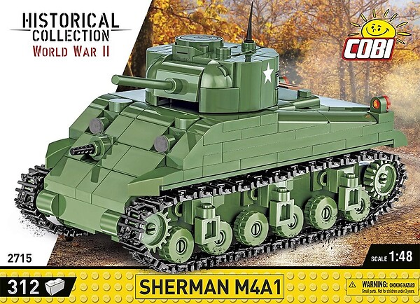 Cobi HC WW11/127151 SHERMAN M4A1 312 PCS