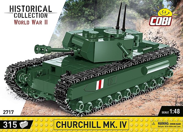 Cobi - HC WWII/2717/CHURCHILL MK.IV 315 PCS
