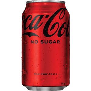 Coke No Sugar 330ml