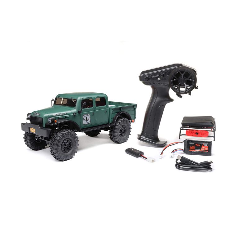 Axial SCX24 1940s Dodge Power Wagon (Green)