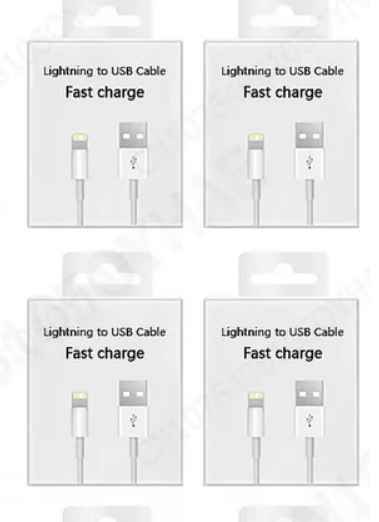 USB-A TO LIGHTNING WITH BOX