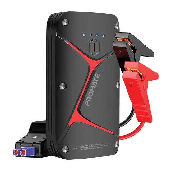 PROMATE 12V IP67 Car Jump Starter With Built-In 16000mAh Powerbank