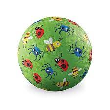 Cro Creek 5"' Playground Ball - Bugs and Spiders