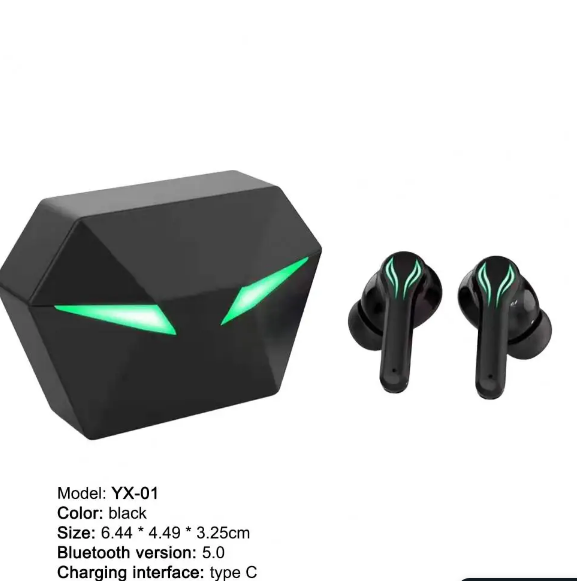YX-01 Wireless Gaming Earphone
