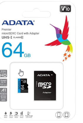 Kingston 128GB MICROSD CARD WITH ADAPTER