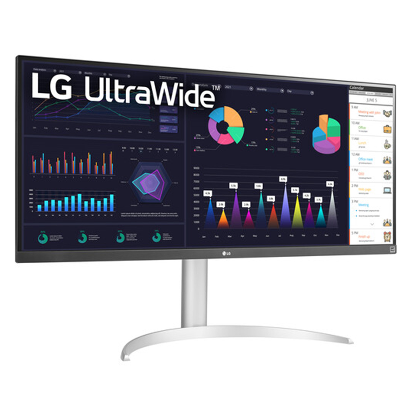 LG 34WQ650-W 34" UltraWide FHD IPS Monitor