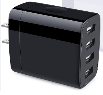 CARGADOR DE PARED USB X4 ADAPTER CHARGER