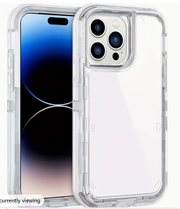 iPhone 15 PRO MAX CLEAR HARD CASE