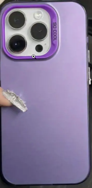 iPhone15 PRO MAX PURPLE HARD CASE