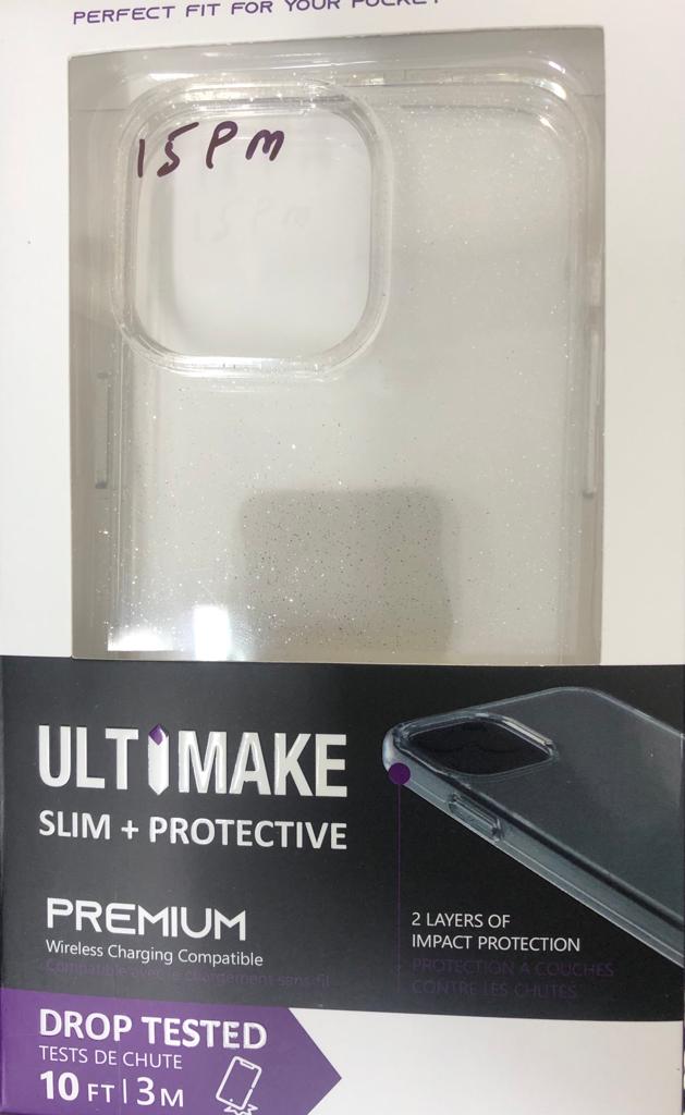 iPhone15 PRO MAX GLITTERY HARD CASE