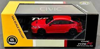 Para64 1:64 Honda Civic Type R FL5 2023 Rallye Red