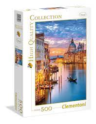 Clementoni- Lighting Venice 500 pc