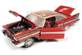 Autoworld 1:18 Plymouth Fury 1958 - Christine- Partially Restored
