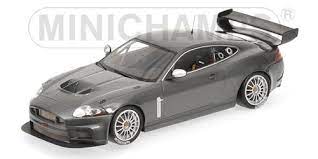 MINICHAMPS 1:18 Jaguar XKR GT3 2008 Grey Metallic