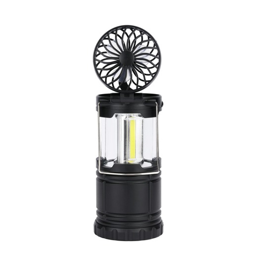 2 in 1 Collapsible LED Lantern with Fan