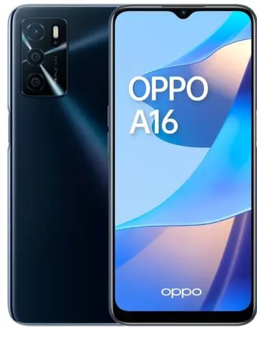 Oppo A16s, 64GB, Crystal Black