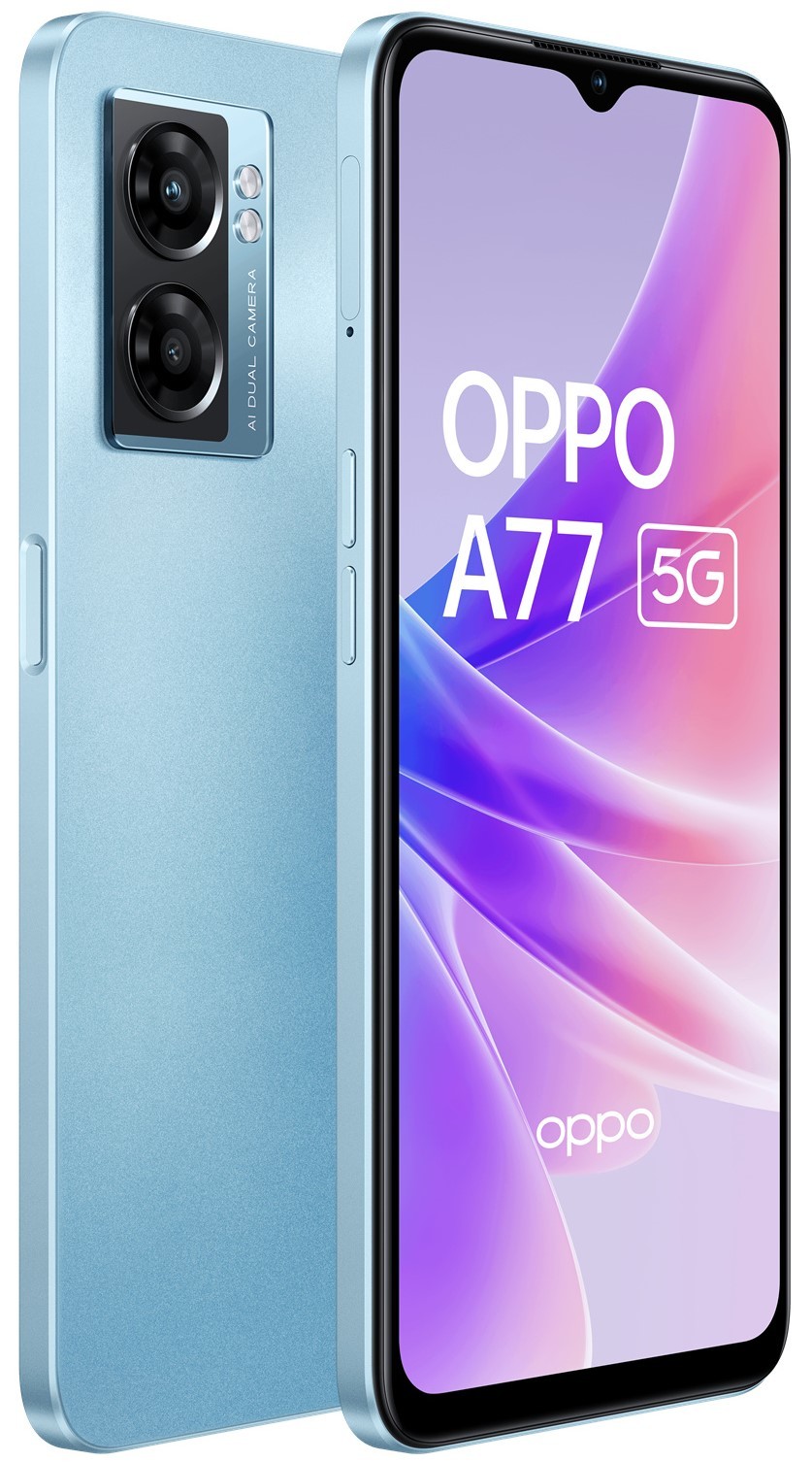 Oppo A77-5G, 64GB, Ocean Blue
