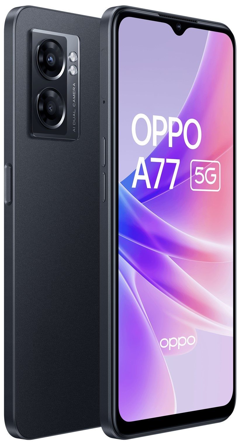 Oppo A77-5G, 64GB, midnight black