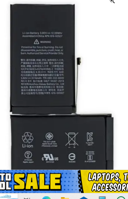 battery for XS Max