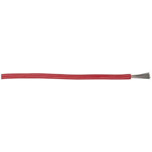 CABLE AUTO/MNE TINNED 15A RED 100M RLGTH