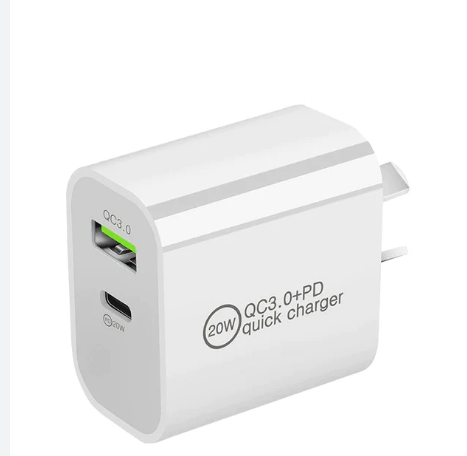 20W PD Fast charger 1USB- A and 1Type-c