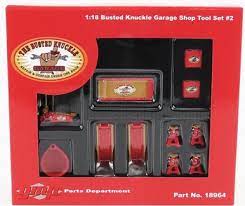 GMP 1:18  Shop Tool Set #2 Busted Knucle Garage