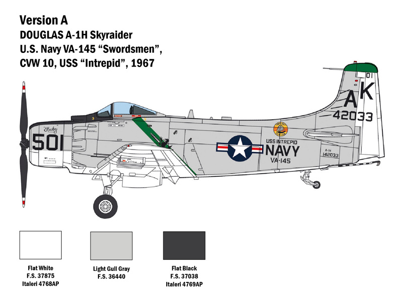 Italeri A1H Skyraider