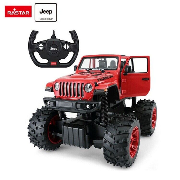 RASTAR 1:14 Red JEEP Wrangler Rubicon 2.4GHz