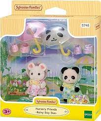 Sylvanian Families 5748  Nursery Friends -Rainy Day Duo