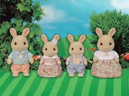 Sylvanian Family 5706 -  Milk Rabbit Family