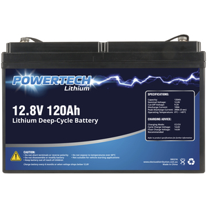 BATT LIFEPO4  12.8V 120AH DEEP CYCLE GN2