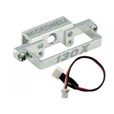 Aluminum DS35 Tail Servo Mount with Cable Blade 130x