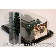 Scenic Texture Pine Trees T10 (7CM)