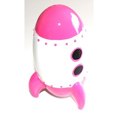 Money Box Pink Rocket